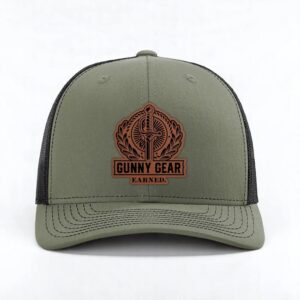 Gunny Gear Richard 112 Trucker Hat - Sage/Tan